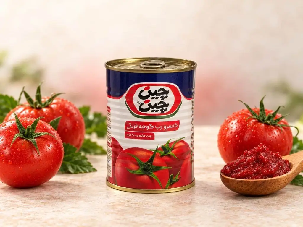 رب گوجه فرنگی قوطی — 400 گرم