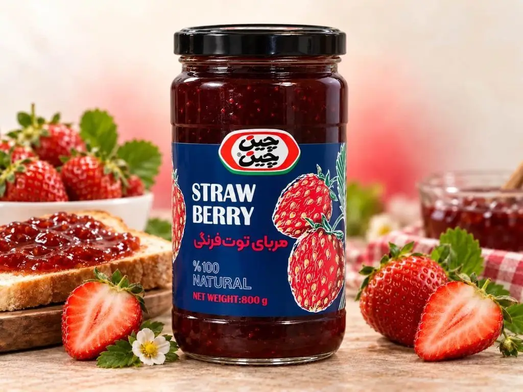 مربای توت فرنگی — 800