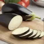 بادمجان متوسط قطعه قطعه شده