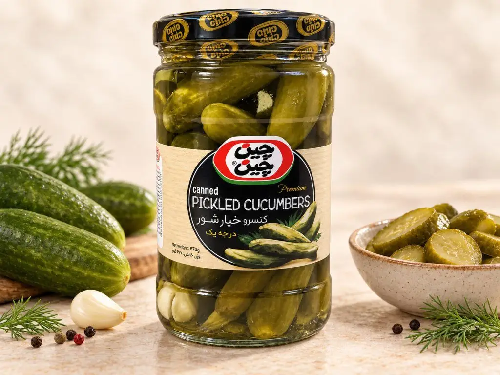 خیارشور درجه یک
