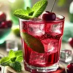 شربت آلبالو با مربا چین چین